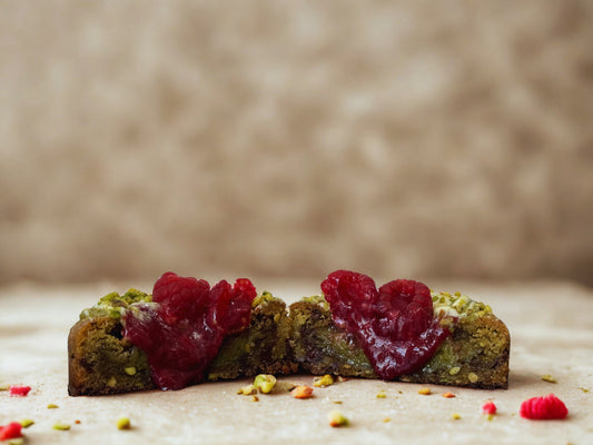 Cookie Pistache-Framboise lot de 3